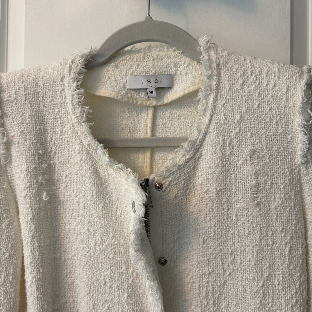 IRO Cream Textured Blazer - Picture 2 of 4